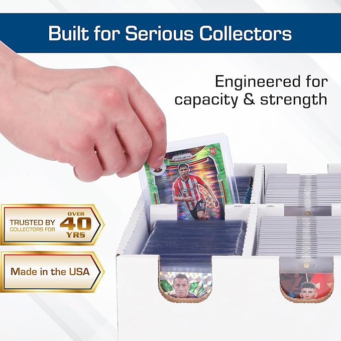 BCW 6-Cell Cargo Card Storage Box 3x2-2 Pack | Holds 2100 Cards | Fits - Image 2