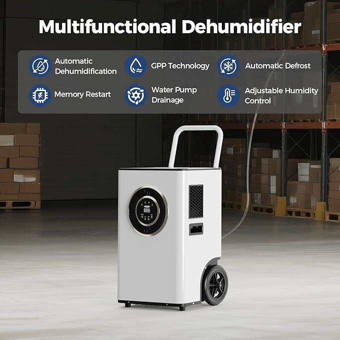 ALORAIR 170PPD Commercial Dehumidifier - Image 7