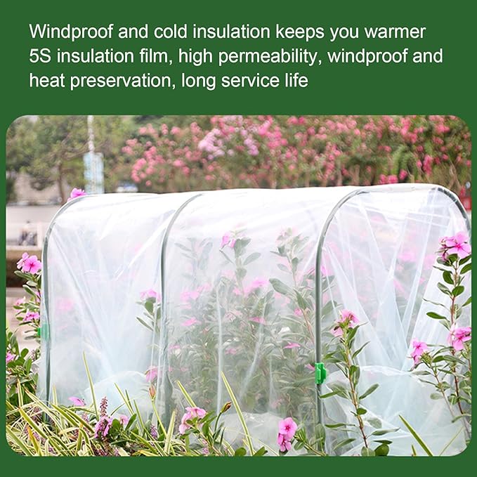 Portable Mini Greenhouse, Frost Proof Rain Proof Small Grow Plant House Tent - Image 4