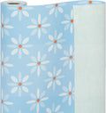 18" W x 96" L Floral Drawer and Shelf Liner by DwellAid