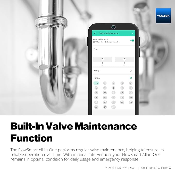 NSF Certified YoLink FlowSmart All-in-One Smart Water Meter & Auto Shutoff - Image 6