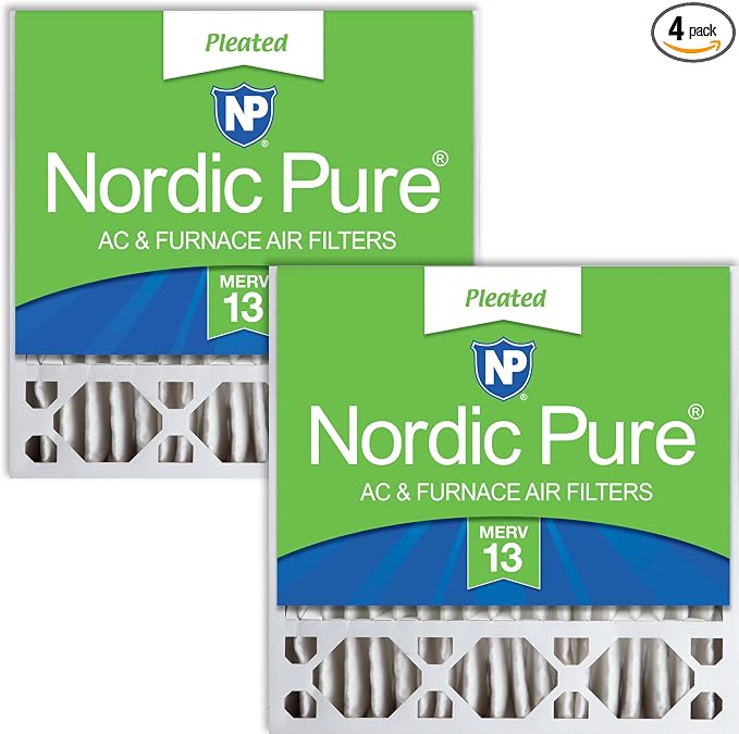 Nordic Pure 20x20x5 Honeywell/Lennox Replacement MERV 13 Air Filters 4 Pack | by NordicPure