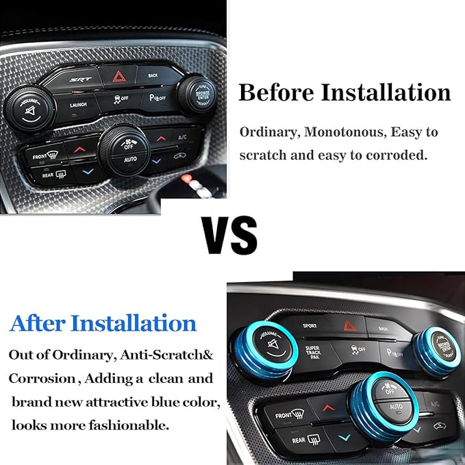 Auprite Climate Control Knob Covers - Image 4