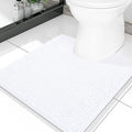 Smiry Luxury Chenille Toilet Rugs U-Shaped 20x20, Soft Absorbent Non-Slip by Smiry