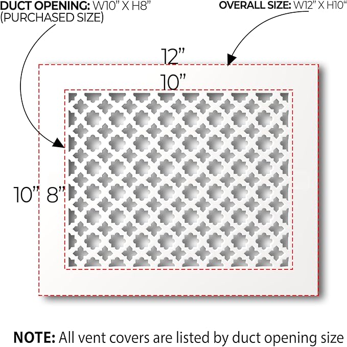 SABA Home Decor Air Vent Cover Grille - Image 2