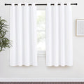 NICETOWN Room Darkening Window Treatment Curtain, Pure White, 1 Panel, 55 by 68 by NICETOWN