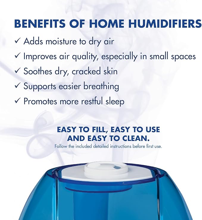 Thera|Care Cool Mist Ultrasonic Humidifier | - Image 7