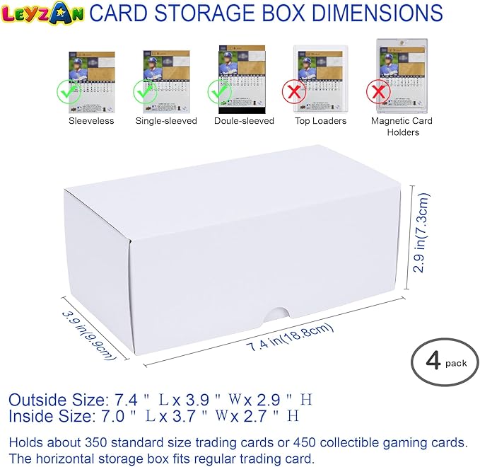 Trading-Card Storage Box, Horizontal - Image 3