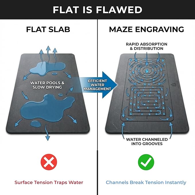 Bathroom Mat Set – Stone Bath Mats - Image 3