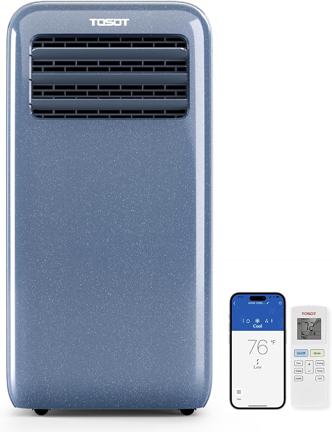 TOSOT 11, 500 BTU Portable Air Conditioner WiFi Control, 3-in-1 Portable AC by TOSOT