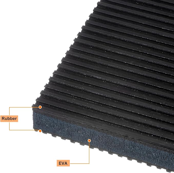 HARFINGTON 8pcs Rubber Anti Vibration Pads 2" x 2" x 7/8" Isolation Vibration - Image 4
