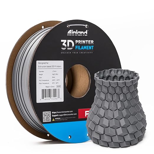INLAND Micro Center PLA+ 3D Printing Filament 1.75mm by INLAND
