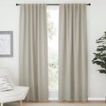 NICETOWN Living Room Room Darkening Curtains, Soft and Smooth Fabric Draperies by NICETOWN