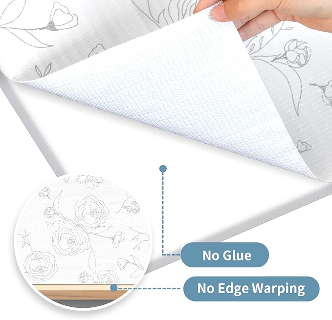 Shelf Liners for Kitchen Cabinets 12in x 10FT Non Adhesive Drawer Liner Sliver - Image 7