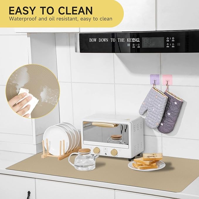 WochiTV Adhesive Shelf Liner 11.8 X 240 Inches Peel and Stick Kitchen Liner - Image 6