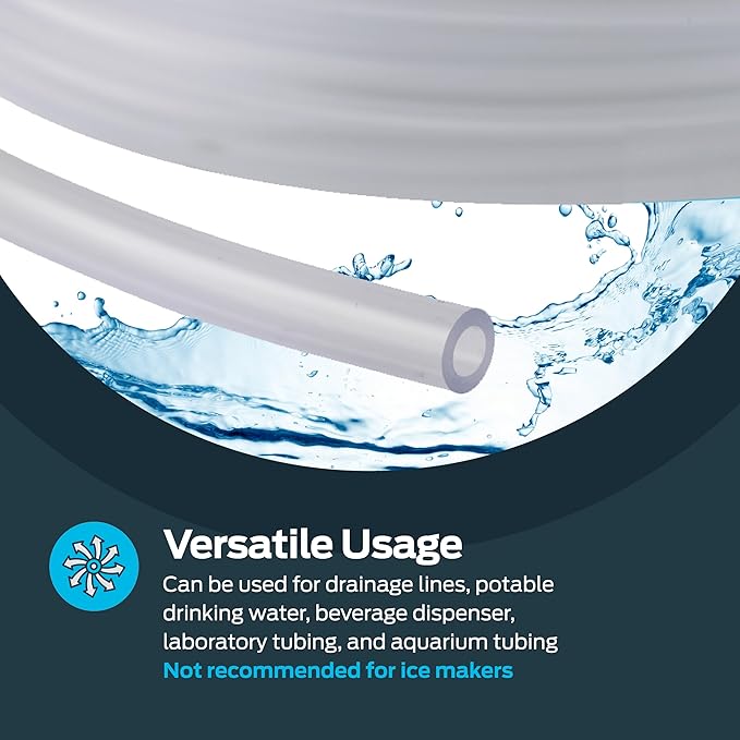Eastman 1/4 Inch ID PVC Clear Vinyl Tubing, 100 Foot Length - Image 3