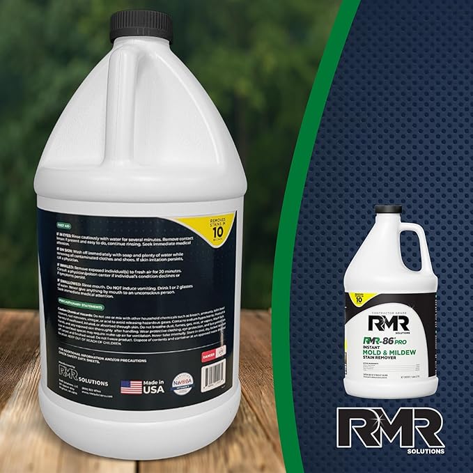 RMR-86 Pro Contractor Grade Mold Stain & Mildew Stain Remover Cleaning Solution - Image 9