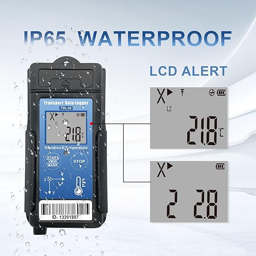 Tzone Vibration Data Logger 3-Axis Shock Datalogger USB - Image 3