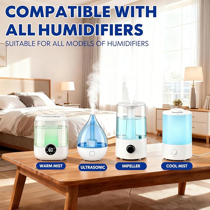 Humidifier Treatment Drops Concentrate Cleaner Reduces Buildup & Scaling - Image 3