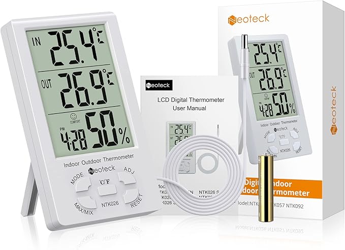 Neoteck 3 in 1 Thermometer Hygrometer - Image 8