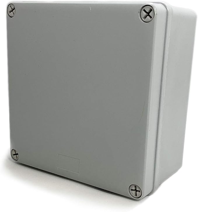 Co. 4" x 4" x 2.4" Weather & Dust Proof PS Plastic Junction Conduit Box by DJCSupplyCompany