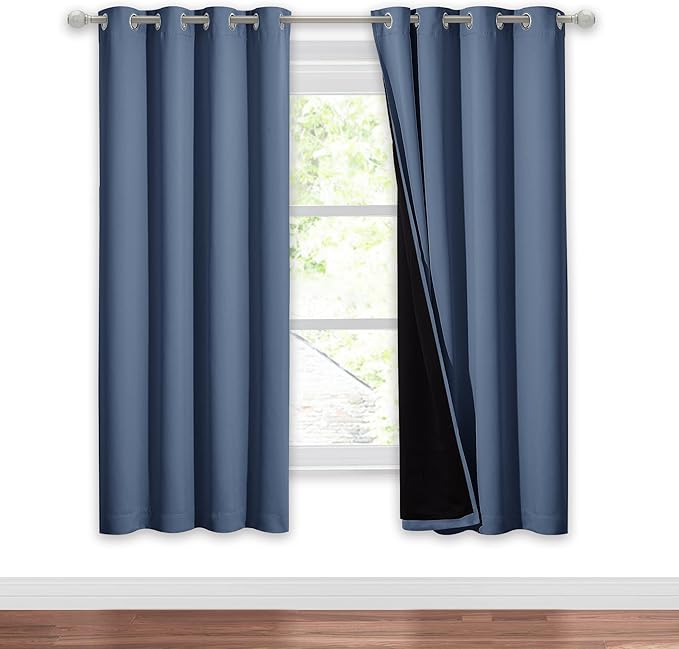 NICETOWN Room Warming Full Shade Curtain Panel, Energy Smart & Noise Blocking - Image 2