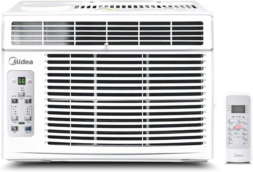 Midea 5, 000 BTU Window Air Conditioner, Cools up to 150 Sq. Ft. by Makeyourselfathome