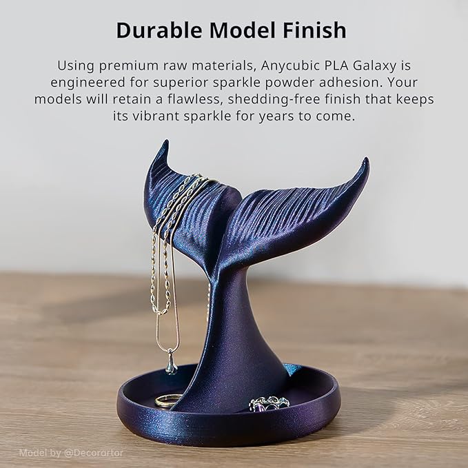 ANYCUBIC Galaxy PLA 3D Printer Filament, Sparkle Glitter PLA, Chameleon - Image 5