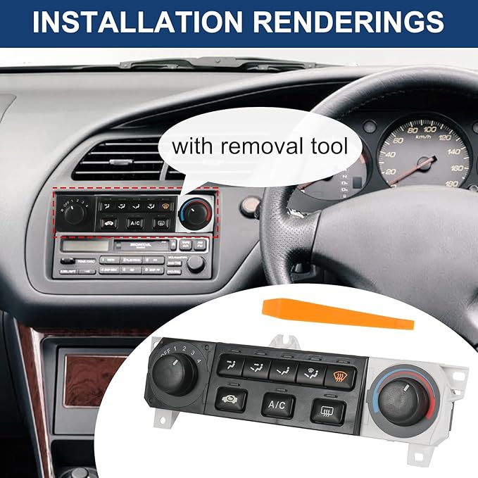 A/C Heater Climate Control Module Compatible - Image 6
