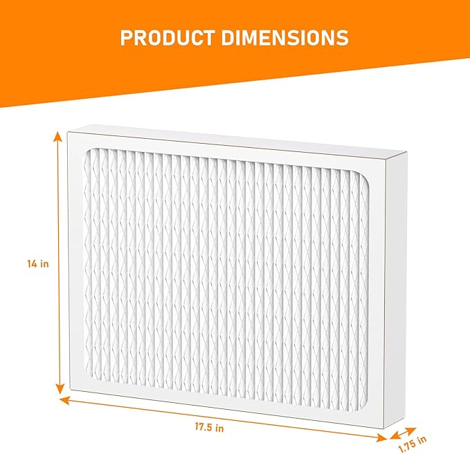 14 x 17.5 x1.75 MERV 13 Replacement Dehumidifier Filter Compatible - Image 3