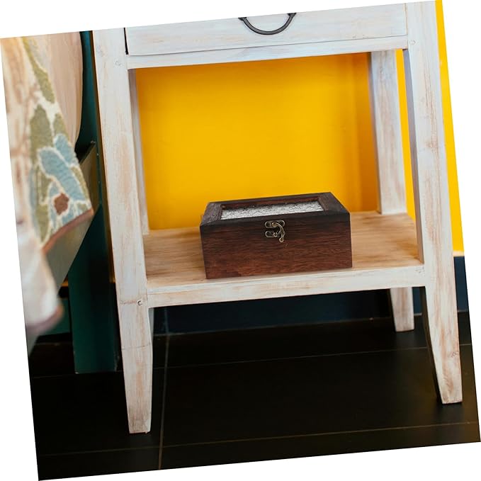 Wooden Display Case with Glass Lid - Image 4