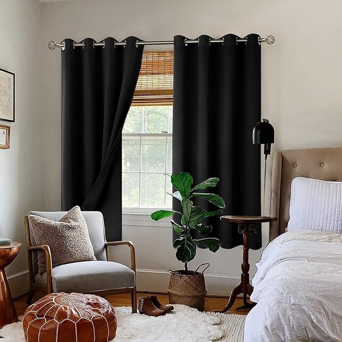 BGment Thermal Insulated 100% Blackout Curtains - Image 2