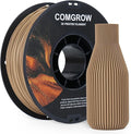 Comgrow Wood Filament 1.75mm, 3D Printing Filament, Wood Textured Filament Fit by Comgrow
