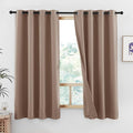 NICETOWN Bedroom Cold Reducing Full Blackout Curtain Panels, Super Thick by NICETOWN