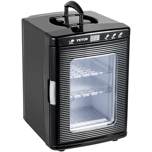 Happybuy Black Reptile Incubator 25L Scientific Lab Incubator Digital Incubator - Image 8