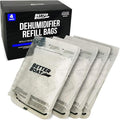 4 Pack Moisture Absorber Refill Bags, Unscented and Fragrance-Free Pellet Packs by BetterBoat