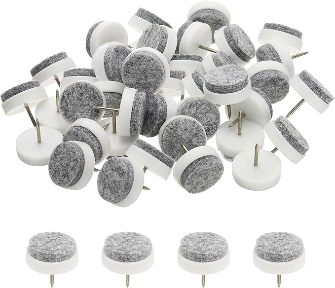 PATIKIL 24 mm Nail-on Felt Pads by PATIKIL