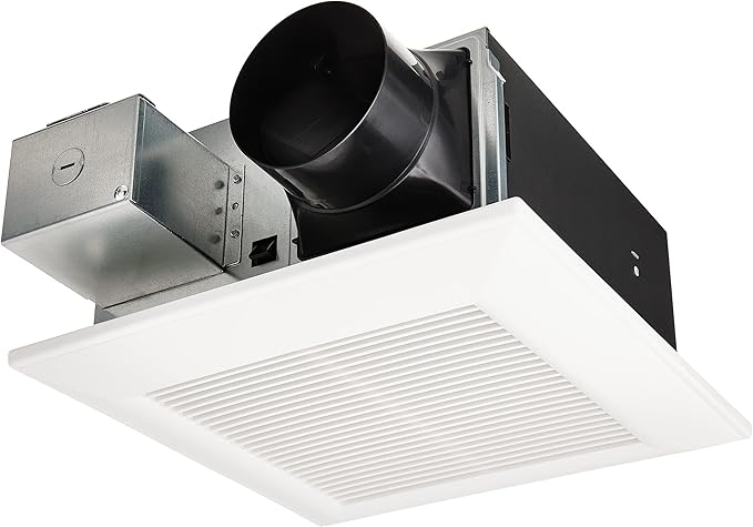 Panasonic WhisperFit Retrofit Ceiling Mount Bathroom Exhaust Fan, 50-80-110 CFM by Panasonic