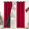BGment Christmas 100% Blackout Curtains Thermal Insulated by BGment