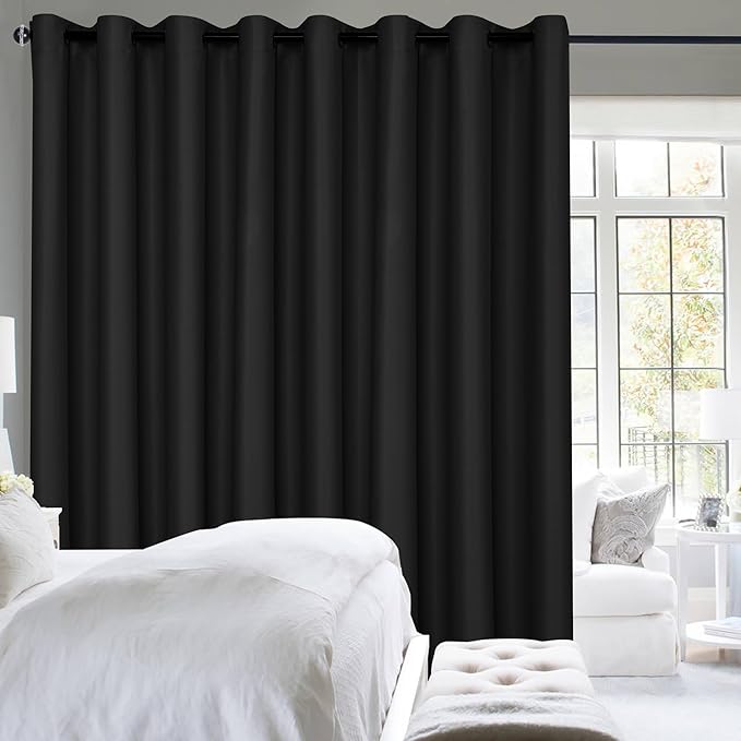 Hiasan Extra Wide Blackout Curtain Panel by Hiasan