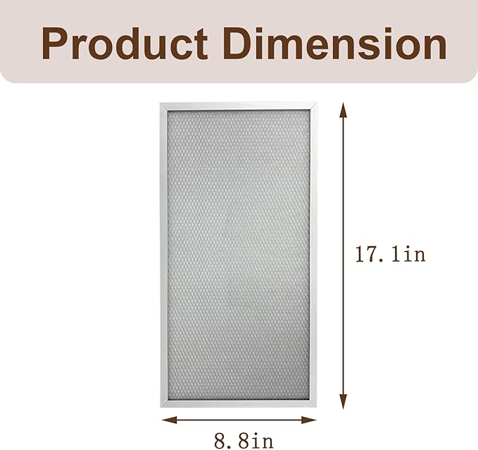 4 Pack MERV-8 Dehumidifier Filters Replacement - Image 3