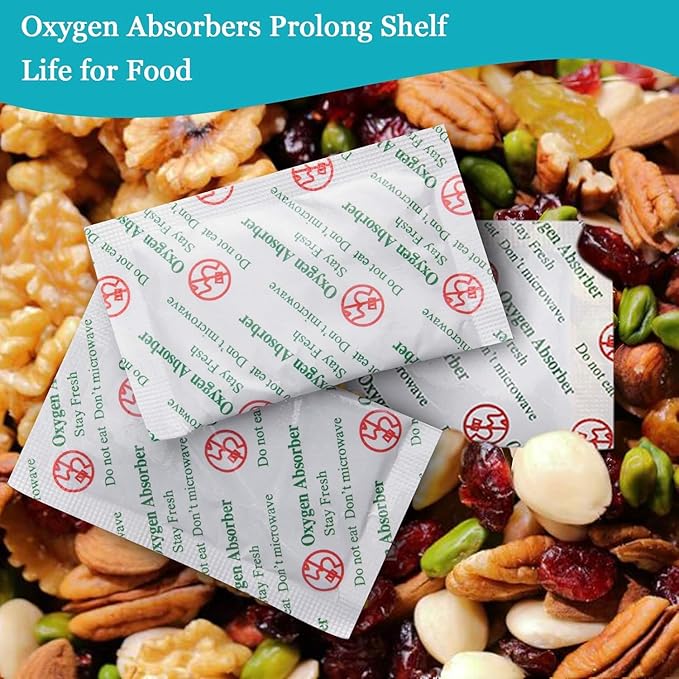 MakMeFre 100CC Food Grade Oxygen Absorbers Packets - Image 6