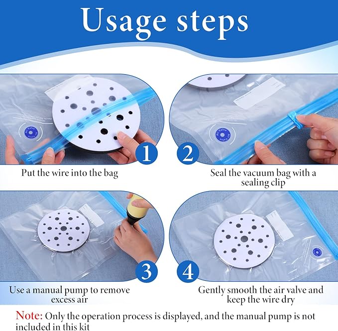 80 Pcs 3D Filament Storage Bags Kit - Image 4