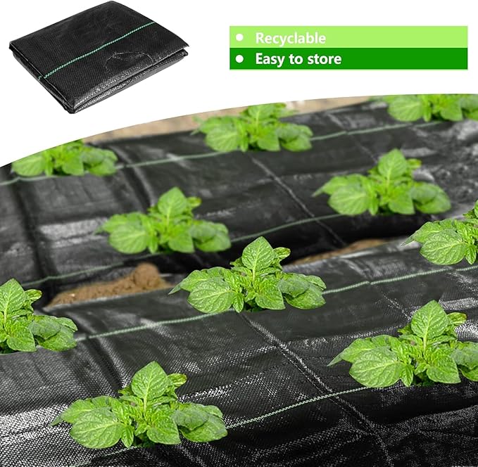 CODREE 2 Pcs Heavy-Duty Garden Weed Control Barrier - Image 7