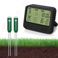 4-in-1 Wireless Soil Moisture Meter/Thermometer/Sunlight/Time, PH Paper by Kithouse