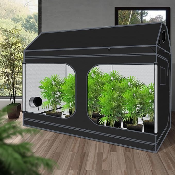Grow Tent Plant Tent 98"x48"x72" Roof Cube Grow Tent - Image 6