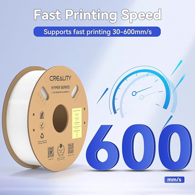 Official Creality Hyper PETG Filament 1.75mm, High Speed 600mm/s 3D Printer - Image 3