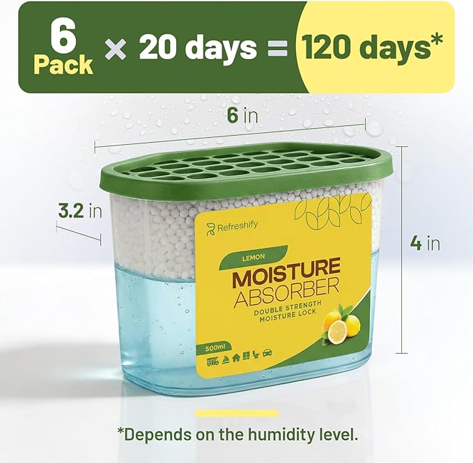 Premium Moisture Absorbers and Dehumidifier Tubs – High-Efficiency Closet - Image 8