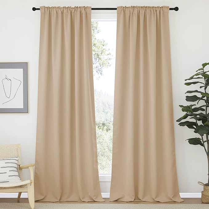 NICETOWN Blackout Curtains Shades Window Drapes - Image 2