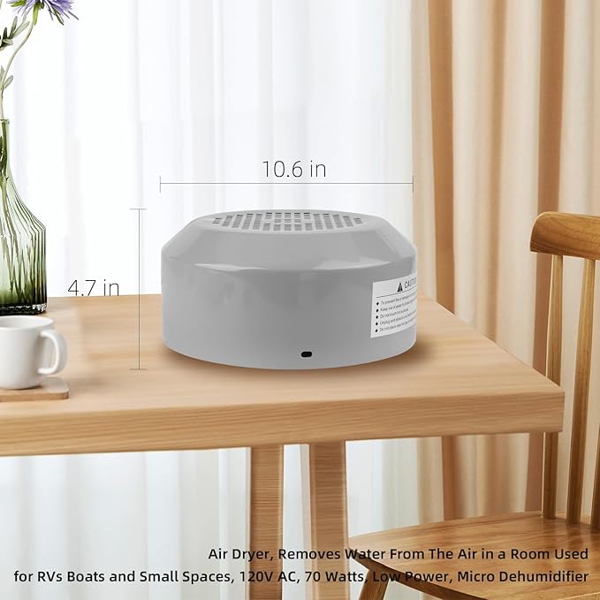 Air Dryer Made by Durable Material Removes Water from The Air in a Room Used - Image 2